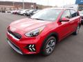 Front 3/4 View of 2022 Kia Niro LX Hybrid #4