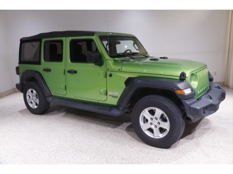 Mojito! Jeep Wrangler Unlimited Sport 4x4.  Click to enlarge.