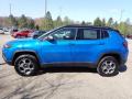 2022 Jeep Compass Laser Blue Pearl #2