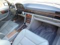  1990 Mercedes-Benz 420 SEL Gray Interior #11