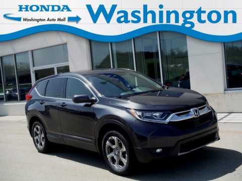 Gunmetal Metallic Honda CR-V EX AWD.  Click to enlarge.