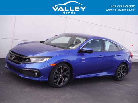 Agean Blue Metallic Honda Civic Sport Sedan. Click to enlarge. Agean Blue Metallic Honda Civic Sport Sedan. Click to enlarge.