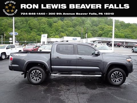 Magnetic Gray Metallic Toyota Tacoma TRD Sport Double Cab 4x4.  Click to enlarge.
