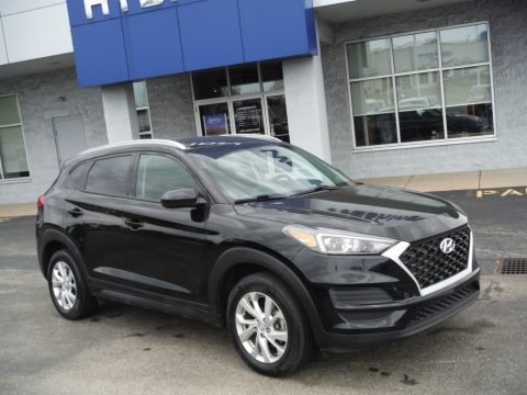 Black Noir Pearl Hyundai Tucson Value AWD.  Click to enlarge.