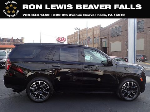 Black Chevrolet Tahoe RST 4WD.  Click to enlarge.