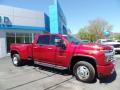 Front 3/4 View of 2022 Chevrolet Silverado 3500HD High Country Crew Cab 4x4 #5