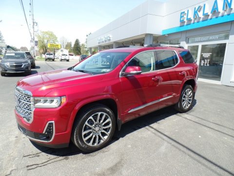 Cayenne Red Tintcoat GMC Acadia Denali.  Click to enlarge.