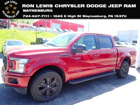 Ruby Red Ford F150 XLT Sport SuperCrew 4x4.  Click to enlarge.