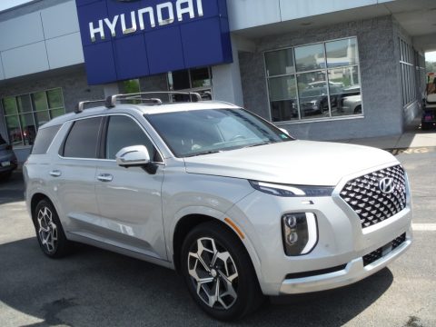 Typhoon Silver Hyundai Palisade Calligraphy AWD.  Click to enlarge.