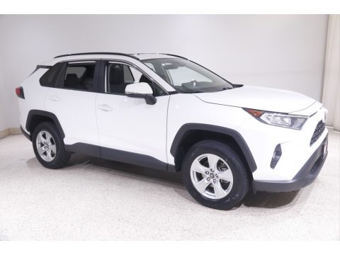 Super White Toyota RAV4 XLE. Click to enlarge. Super White Toyota RAV4 XLE. Click to enlarge.