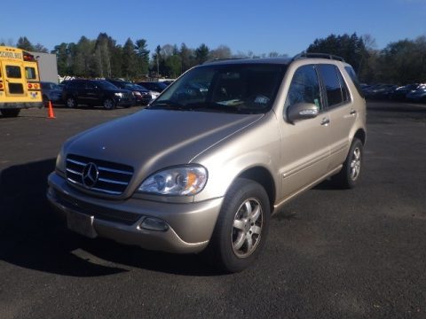 Desert Silver Metallic Mercedes-Benz ML 500 4Matic.  Click to enlarge.