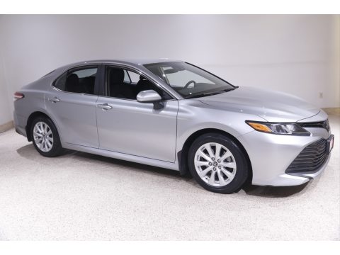 Celestial Silver Metallic Toyota Camry LE.  Click to enlarge.