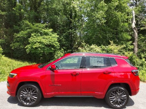 Redline Pearl Jeep Compass Limited (Red) Edition 4x4.  Click to enlarge.