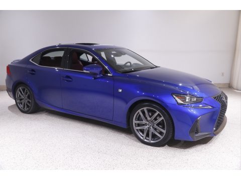 Ultrasonic Blue Mica 2.0 Lexus IS 300 F Sport AWD.  Click to enlarge.