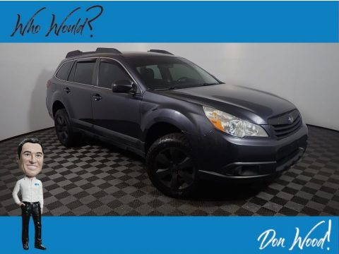 Graphite Gray Metallic Subaru Outback 2.5i Premium Wagon.  Click to enlarge.