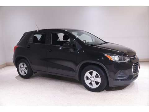 Mosaic Black Metallic Chevrolet Trax LS.  Click to enlarge.