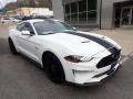 Front 3/4 View of 2020 Ford Mustang GT Premium Fastback #8