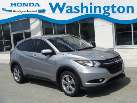 Lunar Silver Metallic Honda HR-V EX AWD.  Click to enlarge.