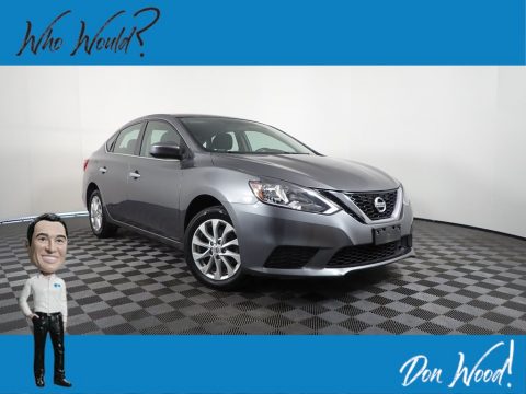 Gun Metallic Nissan Sentra SV.  Click to enlarge.