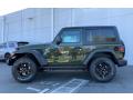  2022 Jeep Wrangler Sarge Green #4