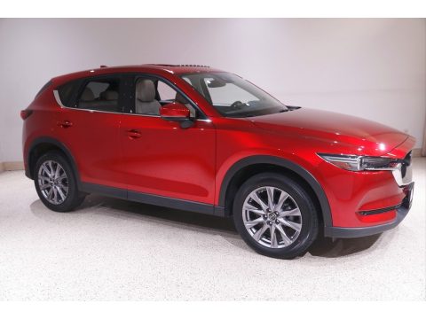 Soul Red Crystal Metallic Mazda CX-5 Grand Touring AWD.  Click to enlarge.