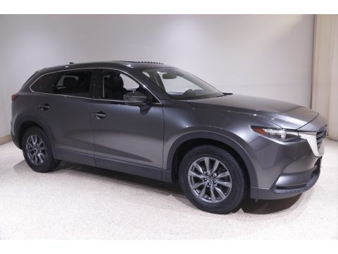 Machine Gray Metallic Mazda CX-9 Touring AWD.  Click to enlarge.