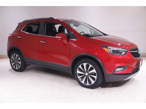 Winterberry Red Metallic Buick Encore Essence AWD.  Click to enlarge.
