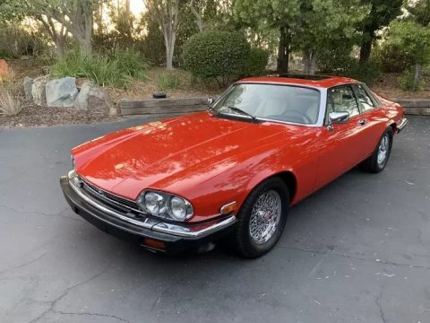 Signal Red Jaguar XJ XJS Coupe.  Click to enlarge.