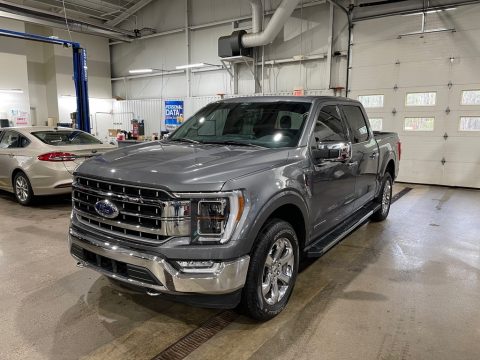 Carbonized Gray Ford F150 Lariat SuperCrew 4x4.  Click to enlarge.