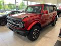 2022 Ford Bronco Outer Banks 4x4 4-Door Hot Pepper Red Metallic