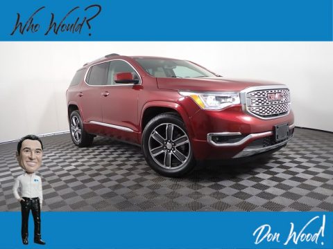 Crimson Red Tintcoat GMC Acadia Denali AWD.  Click to enlarge.
