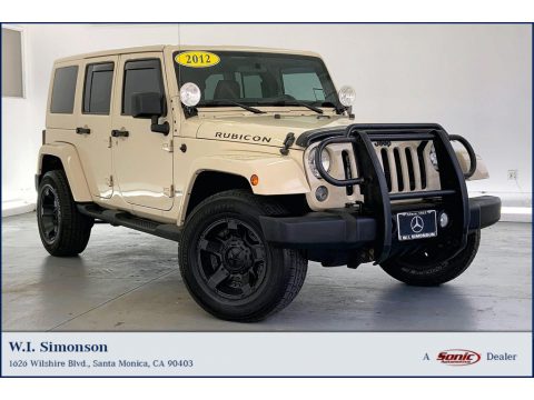 Sahara Tan Jeep Wrangler Unlimited Rubicon 4x4.  Click to enlarge.