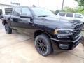 Front 3/4 View of 2022 Ram 2500 Big Horn Crew Cab Night Edition 4x4 #7