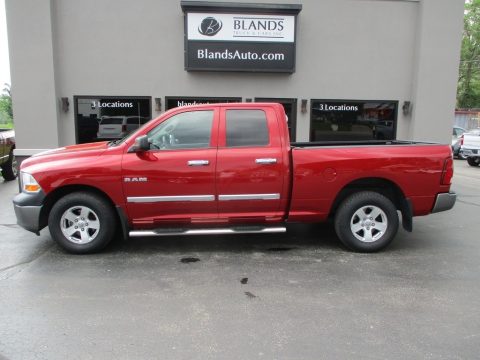 Inferno Red Crystal Pearl Dodge Ram 1500 ST Quad Cab.  Click to enlarge.