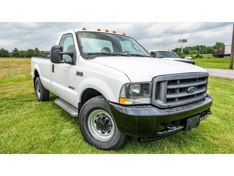 Oxford White Ford F350 Super Duty XL Regular Cab.  Click to enlarge.