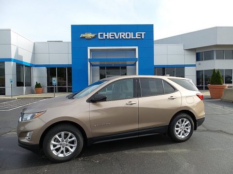 Sandy Ridge Metallic Chevrolet Equinox LS AWD.  Click to enlarge.