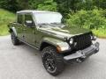 Front 3/4 View of 2022 Jeep Gladiator Willys 4x4 #4