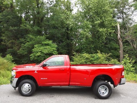 Flame Red Ram 3500 Big Horn Regular Cab 4x4.  Click to enlarge.