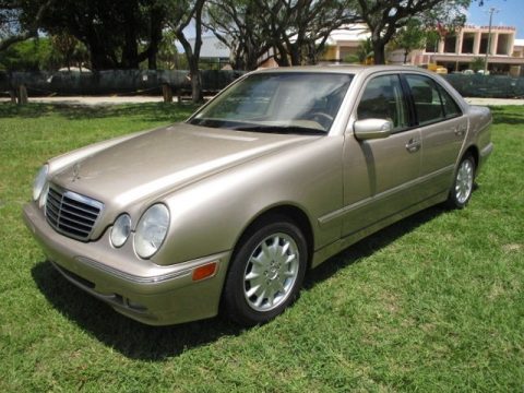 Desert Silver Metallic Mercedes-Benz E 320 Sedan.  Click to enlarge.