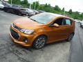 Front 3/4 View of 2019 Chevrolet Sonic LT Hatchback #5