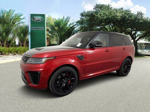 Firenze Red Metallic Land Rover Range Rover Sport SVR Carbon Edition.  Click to enlarge.
