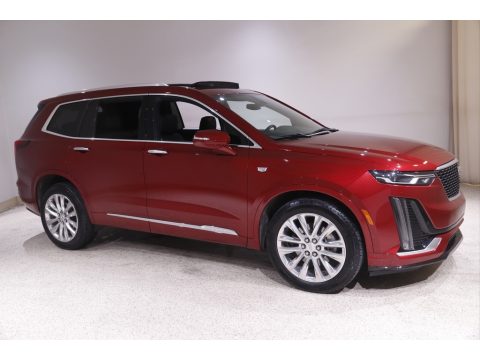 Red Horizon Tintcoat Cadillac XT6 Premium Luxury AWD.  Click to enlarge.