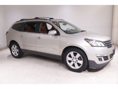 Champagne Silver Metallic Chevrolet Traverse LTZ AWD.  Click to enlarge. Champagne Silver Metallic Chevrolet Traverse LTZ AWD.  Click to enlarge.