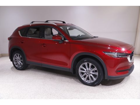 Soul Red Crystal Metallic Mazda CX-5 Grand Touring AWD.  Click to enlarge.