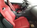  2023 Jaguar F-TYPE Mars Red/Flame Red Stitching Interior #3
