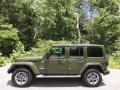 2022 Jeep Wrangler Unlimited Sahara 4x4 Sarge Green