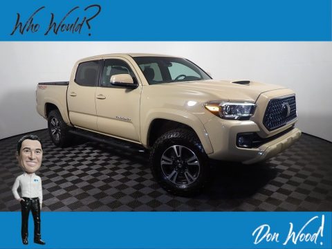 Quicksand Toyota Tacoma TRD Sport Double Cab 4x4.  Click to enlarge.