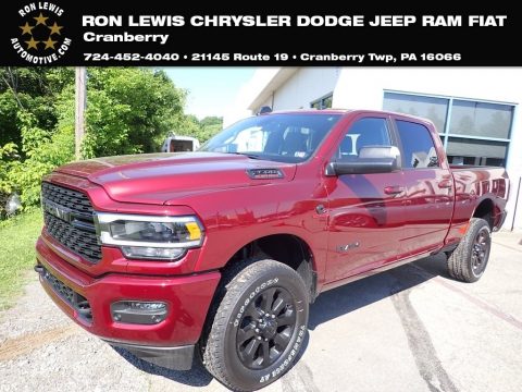 Delmonico Red Pearl Ram 2500 Big Horn Crew Cab Night Edition 4x4.  Click to enlarge.