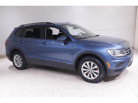 Silk Blue Metallic Volkswagen Tiguan S 4MOTION.  Click to enlarge.