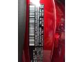 Alfa Romeo Color Code 645 Rosso (Red) Etna #20